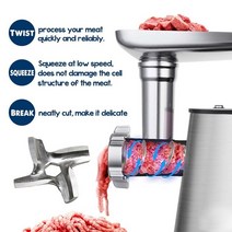민찌기 고기다지기 Moulinex 고기 분쇄기 나이프 Mincer 블레이드 주방 기기 부품 HV2 ME406