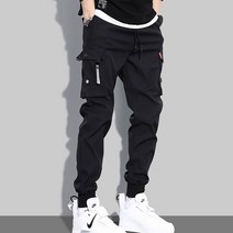 10대코디 힙한 스트릿 데일리 포켓 겨울 환절기 남자 조거팬츠-72394EA