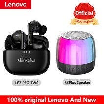 골전도Lenovo-오리지널 LP3 K3 pro plus TWS 헤드폰 무선 블루투스 5.2 이어폰 HIFI 베이스 스피커 사운, 06 BlackLP3pro K3Plus