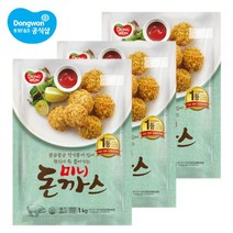 동원 미니돈까스1kgx3봉, 1개