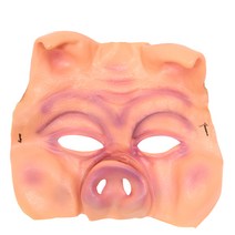 파티 고무 할로윈마스크 동물가면 반가면 돼지가면, 단품