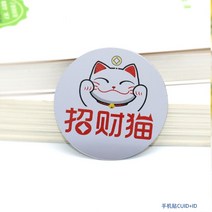 카드키복사 CUIDT5577 스마트 듀얼 칩 재기록 가능 스티커 5 개 1356Mhz 변경 키 복제 토큰 RFID 프로그래, 06 5Pcs