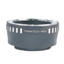 PB-NEX Lens Adapter Ring for Praktica PB to 소니호환 E Mount A7, 01 Black