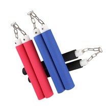 엄마의쇼핑 연습용 쌍절곤 25cm EVA 스폰지쌍절곤 쌍절봉 안전 수련용, 3-쌍절곤-블랙