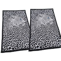 특대형 물놀이비치타월 여행비치타올 커플용 빅사이즈타올, 특대형_푸른눈재규어(2개)