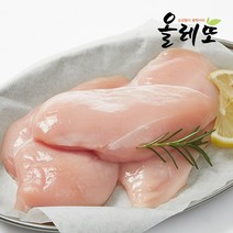 올레또 국내산 얼리지않은 냉장 생 닭가슴살 1.8kg (600g X 3팩), 3팩, 600g