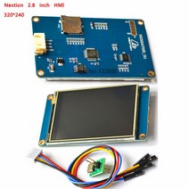 LCD 모듈 2.4 2.8 3.2 3.5 인치 Nextion HMI 지능형 스마트 USART UART SPI 터치 TFT LCD 모듈 디스플레이, 한개옵션1, 03 Nextion 2.8 inch HMI