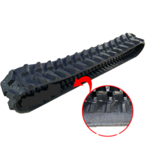 미니 굴삭기 고무트랙 포크레인 궤도 소형 건설장비 경운기 워킹 풀리 포크레인 바퀴, 180x72x41 (1개입)