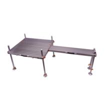 발판 낚시좌대 휴대용 접이식 받침틀 민물 바다 낚시, B