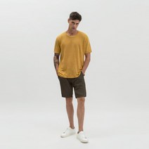 21SS[지아니루포]MORRIS 스트링 퓨어린넨 반바지