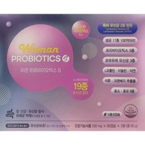 약국정품 질유산균 여성유산균 우먼프로바이오틱스S 120캡슐 4개월분, 2개, 60캡슐
