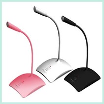 컴소닉 PILLAR CM-700 USB 구즈넥 스탠드마이크 방송, 핑크