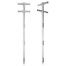 토지 현장 샘플링 토양 표본 추출기 채취기 시료기 흙, Φ32mm 길이 1.2m 스테인리스 스틸