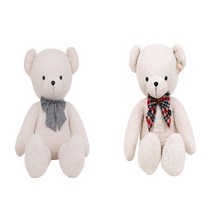 토이웍스 부들이베어 대형 곰인형 110cm, 블랙체크