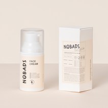 NOBADS 노베즈 너리싱 페이스 저자극 고보습 페이스 크림, 1개, 50ml
