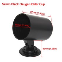 게이지연료보트 낚시배 바다낚시 레저 밸리 선외기엔진 신제품 2 인치 게이지 포드 52mm 범용 컵 자동차 마, 02 BL0062