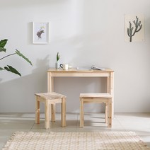 다이닝식탁 이사벨 바테이블 1200x600x820 아카시아 도장, 단품