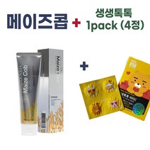 닥터아돌 치약 메이즈콥 옥수수 속대 잇몸치약 Dr.Adol + 생생톡톡 비타민c 1PACK, 메이즈콥 치약 X 2