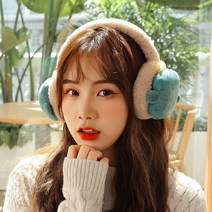 귀여움한가득 과일 페이크퍼귀도리 과일 귀마개 사이즈 조절가능
