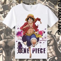 원피스 캐릭터 반팔 티셔츠 46종택1(S~3XL)