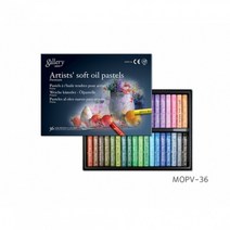 문교 갤러리소프트오일파스텔 36색(MOPV-36), 없음