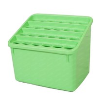 지오리빙 대형 우산꽂이 24구 27구 우산보관함 정리함 우산통 업소용 식당 음식점 카페, 그린, 1개