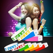 오너클랜 방수 손목 종이팔찌 박람회 입장권 콘서트 파티 티켓_W37140D, 색상:VIP블루, 단품