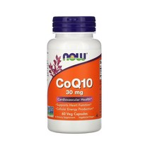나우푸드 코엔자임Q10 임신준비코큐텐 코엠자이 CoQ10 30mg 60캡슐