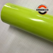 수전사필름 자동차 랩핑지 10/20/30/40/50x152cm 오렌지 광택 비닐 필름 스티커 블루 그린 그레이 랩 호일, 16 Light Green_04 40X152CM