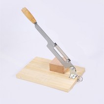 해외인절미 가래떡 써는 기계 떡 자르는 칼 다용도, 은,60° 이상,8.5cm,10cm