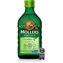 묄러스 노르웨이 오메가3 코드리버 오일 사과맛 250ml