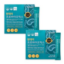 [유유제약] 프로바이오틱스 락토바실러스 복합물 유산균 식약처인증 아연 비타민D 분말 가루 락토코쿠스 비피더스균 식약청인정 건강기능식품 스틱 60포, 프리바이오틱스유산균3gx60포2세트