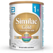 Similac 골드 팜오일 프리 첫 번째 신생아용 분유 씨밀락 영국분유직구 900g, 5묶음