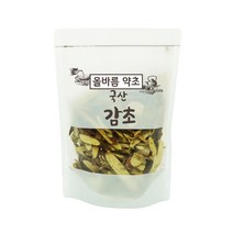 [식당감초] 올바름 약초 국산 감초 1개 300g