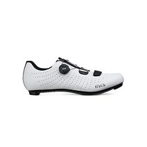Fizik 피직 템포 오버커브 R5 남녀공용 사이클링 자전거 슈즈 신발 TPR5OCMI2, 8 - 8.5, White Black