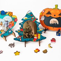 (MH) 민화 펠트 가방 만들기 8종, 도토리