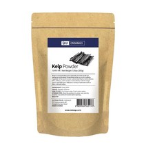 ONDAMGO Barley Grass Powder 221.8ml(7.05액량 온스) 보리 새싹 주스 파우더 비타민 섬유 미네랄 항산화 물질 및 단백질이 풍부한 아이스티, Kelp Powder