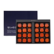 [산지직송] 청도 반건시 곶감 (특호) 선물세트 + 가방포장 (옵션선택), 1개, 13_(1박스)청도반건시(특60호)24입