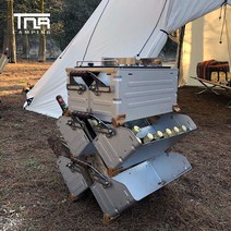 미군 캠핑 박스 카고 컨테이너 군용 게르 트레일러, TNR 수납함 25L