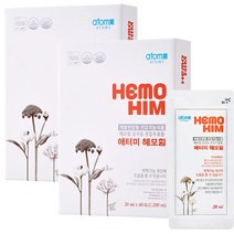 애터미 헤모힘 20ml 60포 2상자 (60일분), 1200ml, 2개