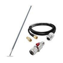 RAK HNT Bobcat 헬륨 핫스팟 광부용 LoRa 게이트웨이 안테나 12dBi + 3.3ft N-Female-SMA-Male 연장 케이블, Antenna with 3.3ft Cable