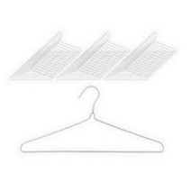 세탁소 옷걸이, 백색, 10개