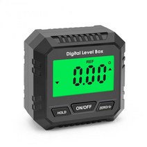디지털 각도기 360 각도 파인더 LCD 백라이트 전자 Goniometer 레벨 미터 마그네틱스 미니 경사계, 노란색