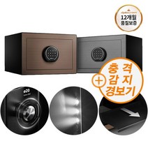 [디프로매트] 금고 콤비5(combi 5) + 경보기 개인 디지털 금고 1년품질 벽면고정, 금고선택:combi 5 샴페인 골드+경보기