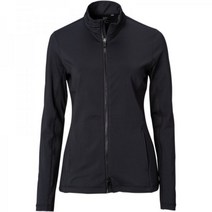 EP 프로 여성용 메시 인셋 풀집 골프 재킷122874, 2XL, Black