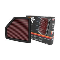 K&N 엔진 에어 필터: 재사용 가능 75000마일마다 청소 세척 프리미엄 교체용 자동차 20222023 어큐라 MDX 20212022 TLX 335119와 호환