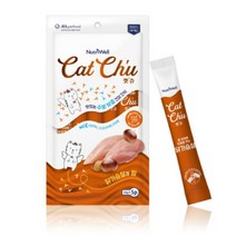 3개월 고양이 츄르스틱 길고양이간식 닭고기&밤 60G