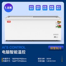 업소용 냉장고 냉동고 대용량 정육점 고기 숙성 아이스크림 상업용 매장 가게, 순수구리파이프지능형온도제어1.8미터