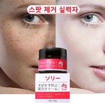 반점 제거 미백 기능성 데일리 크림 기미 잡티 검버섯 얼굴 색소침착 개선 피부 화이트닝 톤업, 2개, 50g