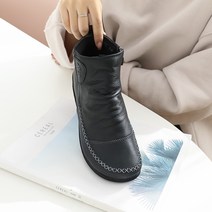 제이슈 수제화 천연소가죽 보온내피 코이 앵클부츠 4.5cm